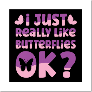 Butterfly Lover Quote Posters and Art